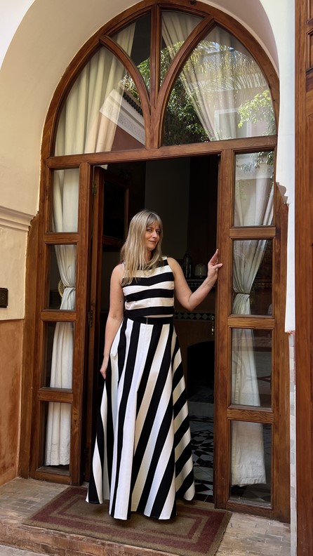 spódnico- spodnie tricolor