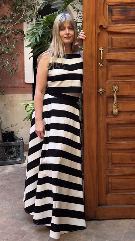 spódnico- spodnie tricolor