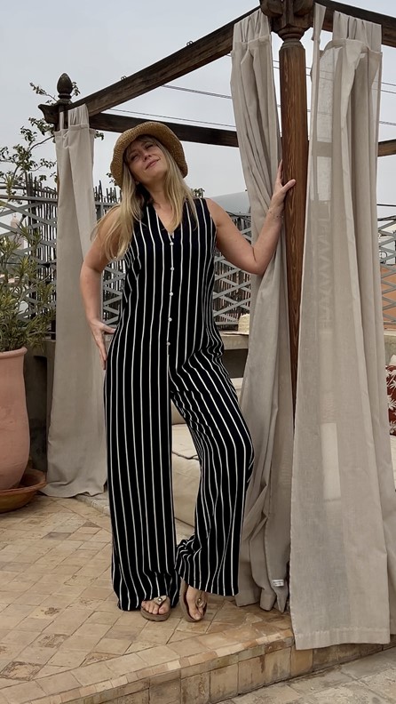 spódnico- spodnie tricolor