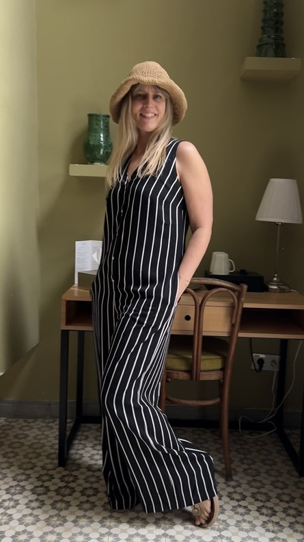 spódnico- spodnie tricolor