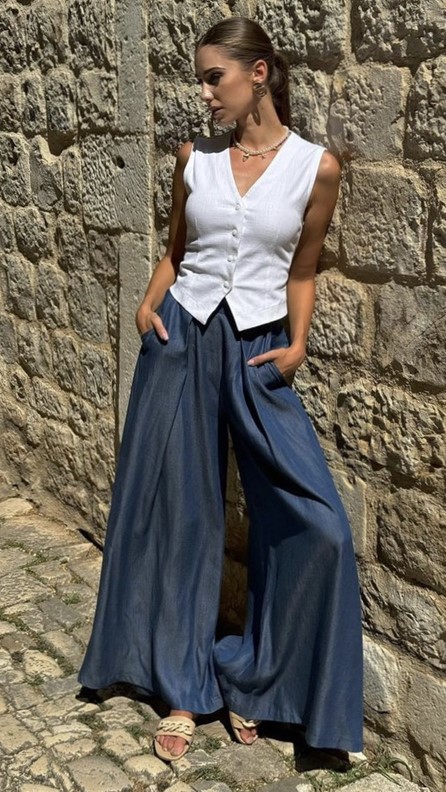 Spódnico- spodnie JEANS 3 na wzrost powyżej 170