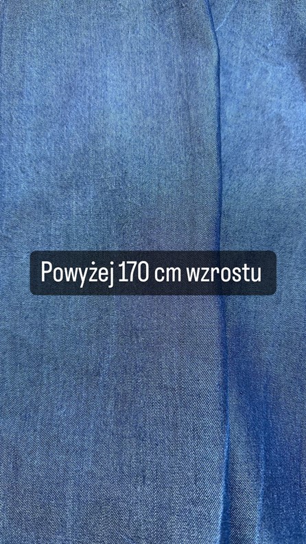 Spódnico- spodnie JEANS 3 na wzrost powyżej 170