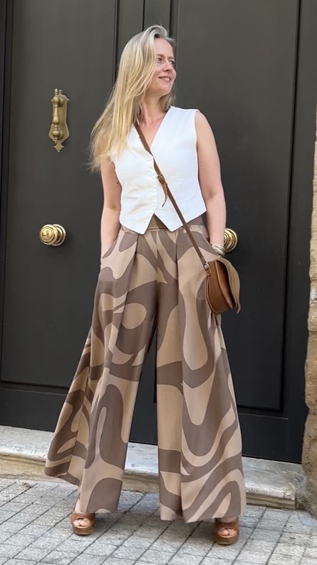 Spódnico- spodnie CAPPUCCINO