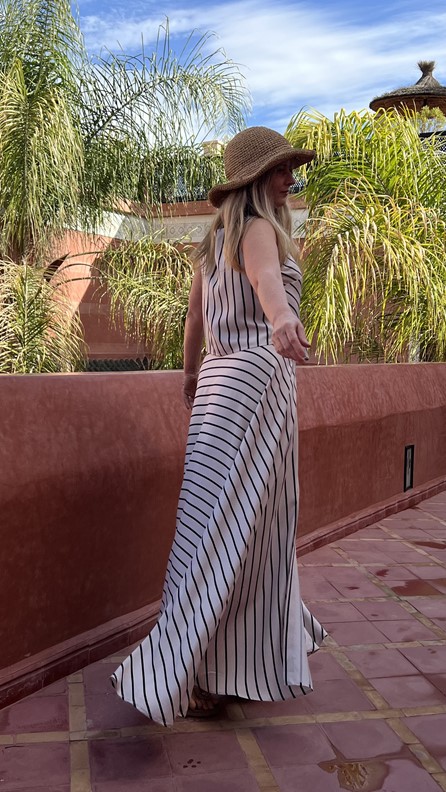 spódnico- spodnie tricolor