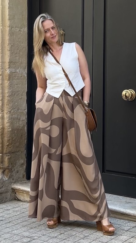 Spódnico- spodnie CAPPUCCINO