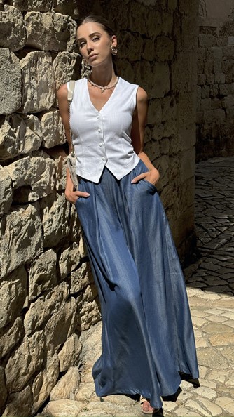 Spódnico- spodnie JEANS 3 na wzrost powyżej 170